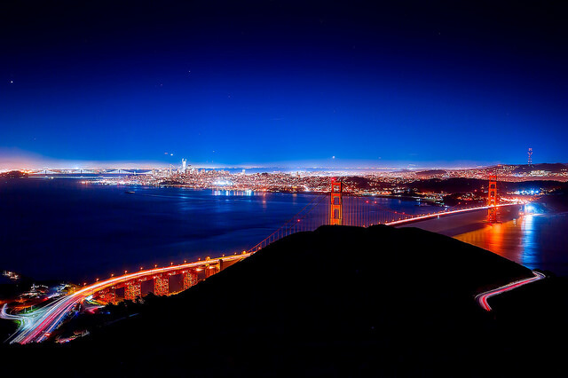 Golden Gate Bridge at Night